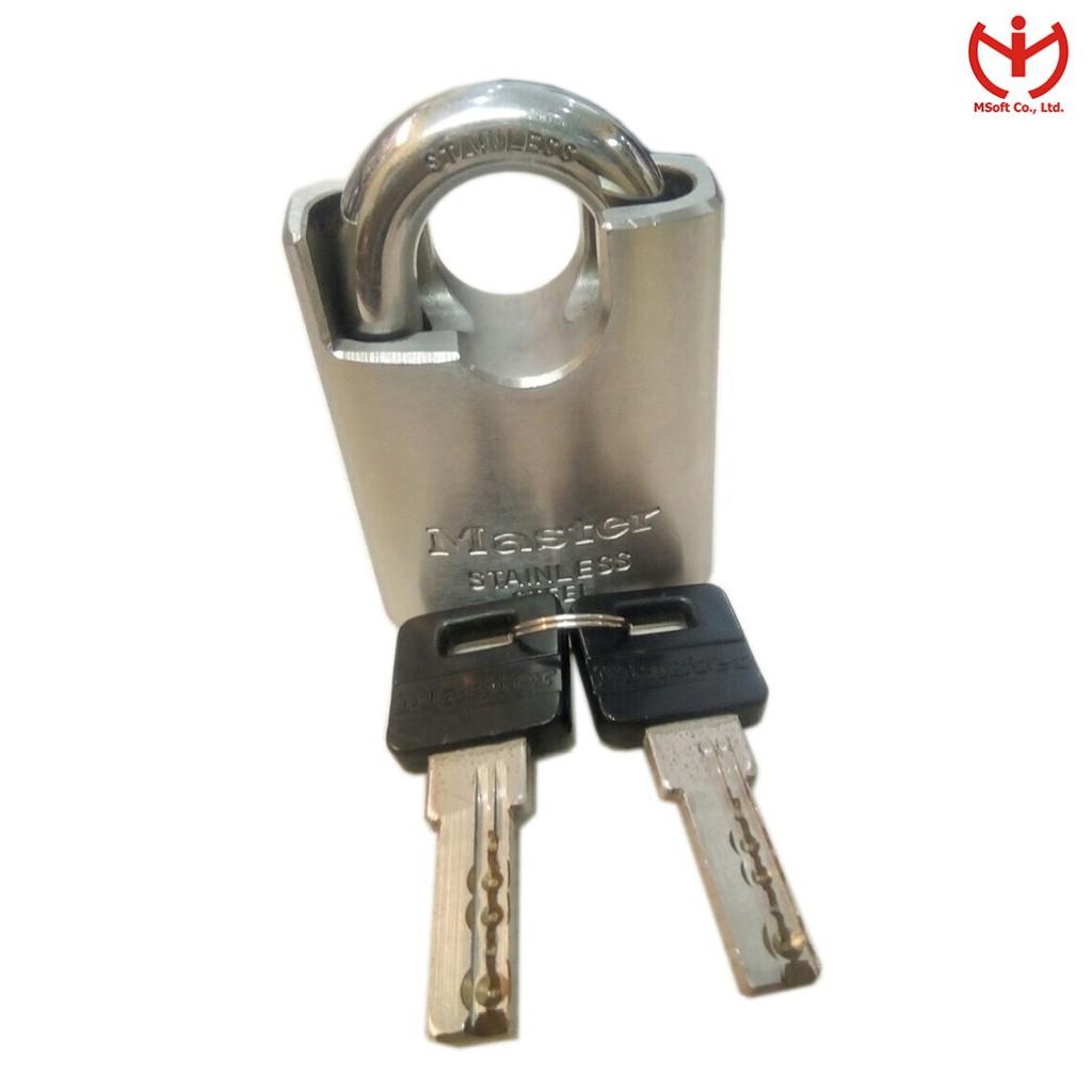 Ổ khóa chống cắt Master Lock 550 D thân inox SUS 304 rộng 50mm - MSOFT