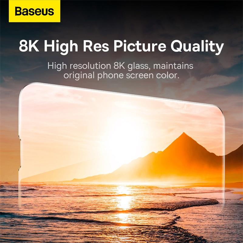 Kính cường lực Baseus All-glass Tempered Glass Film 0.3mm for i.P 14 2022