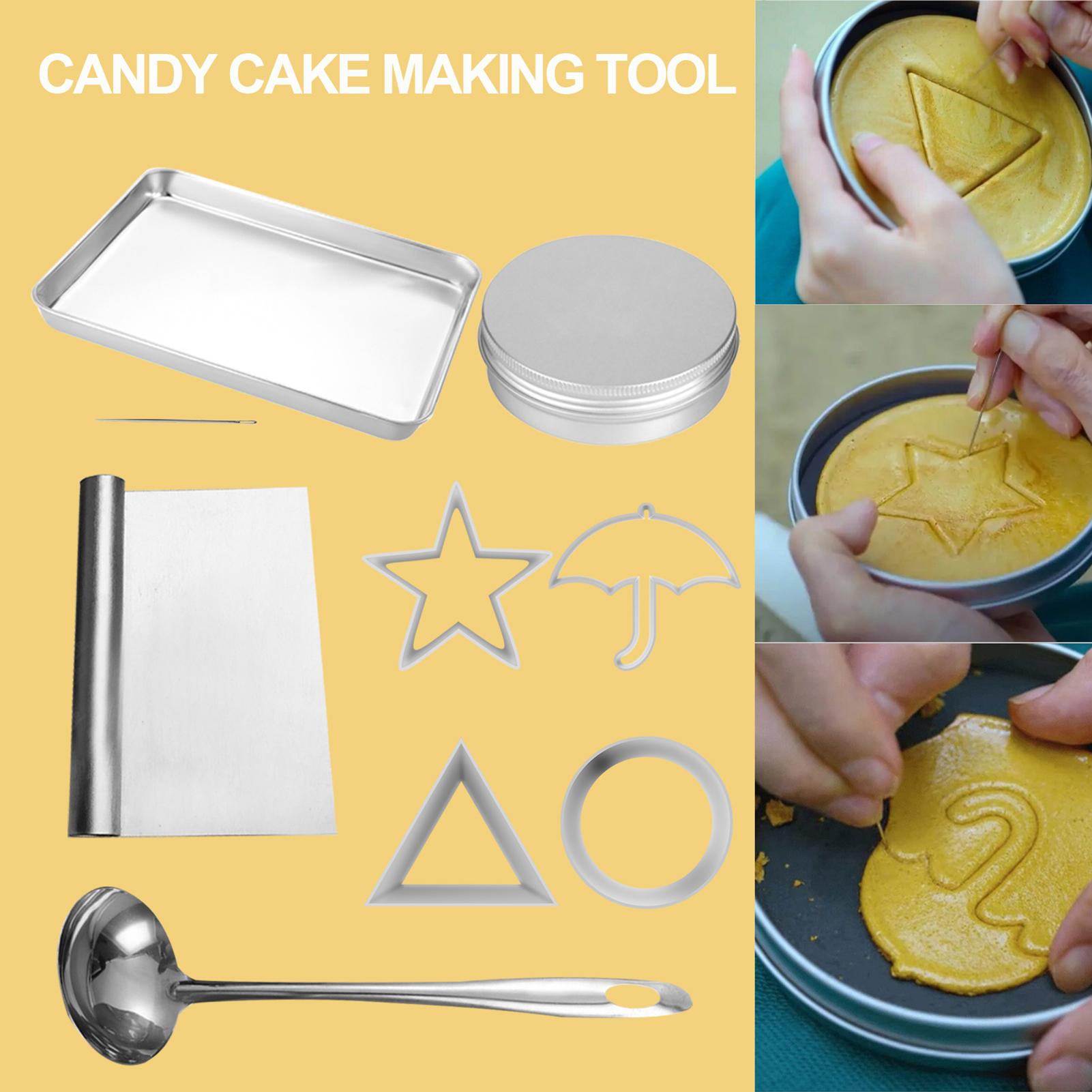 Bộ 9 Công Cụ Làm Bánh Kẹo Bằng Thép Không Gỉ Khuôn Bánh Quy Diy