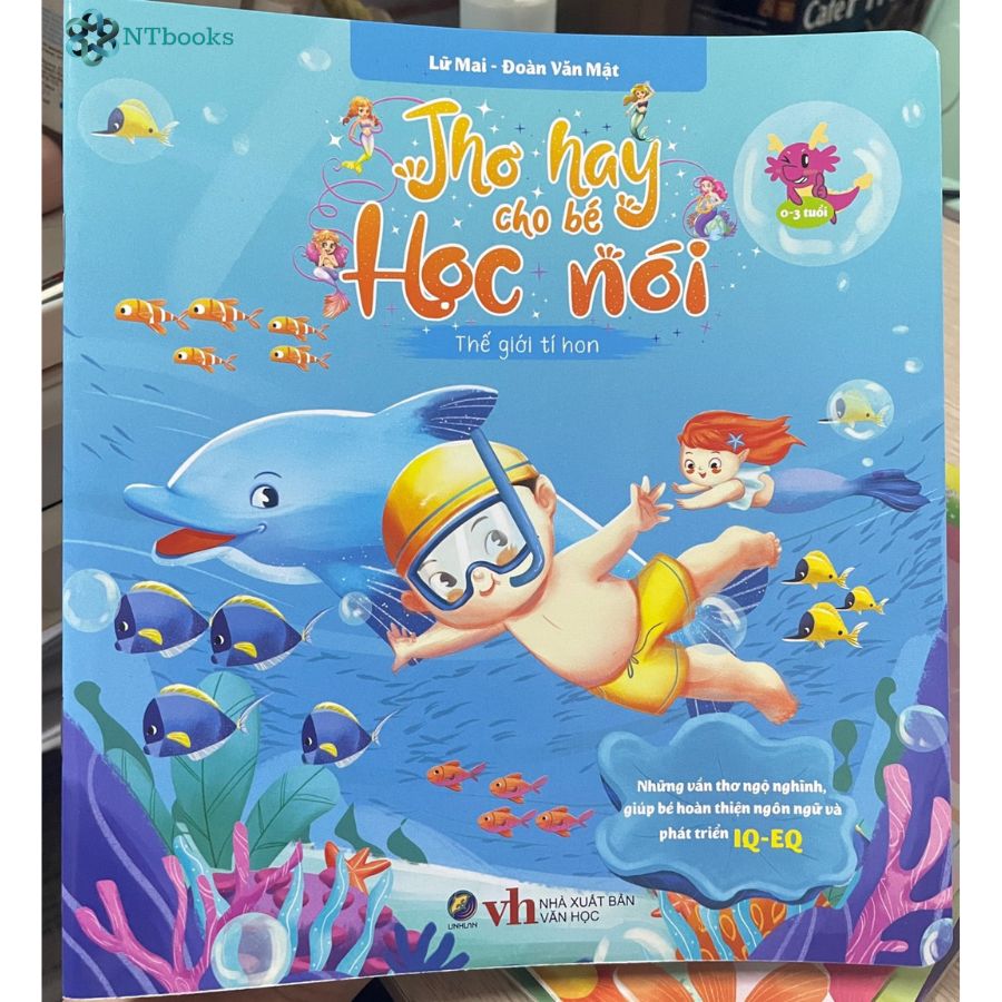 Combo 5 cuốn sách Thơ hay cho bé học nói 5T - Những vần thơ ngộ nghĩnh, giúp bé hoàn thiện ngôn ngữ và phát triển IQ-EQ