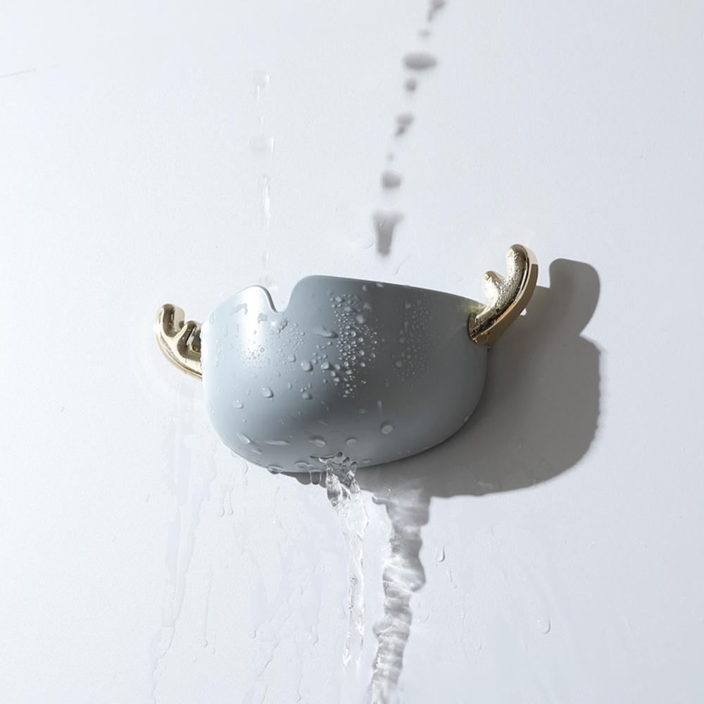 Hộp đựng xà phòng. Dễ dàng kết dính và thoát nước