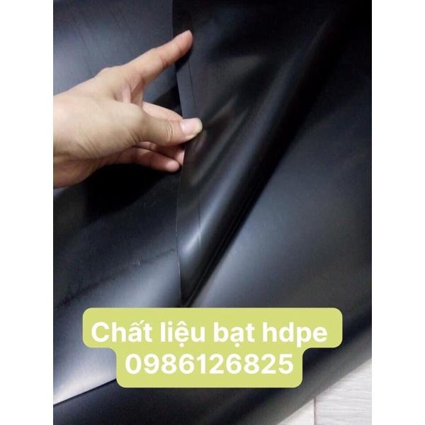 BẠT HDPE LÓT AO HỒ NUÔI CÁ, ỐC, LƯƠN KHỔ 8Mx3M