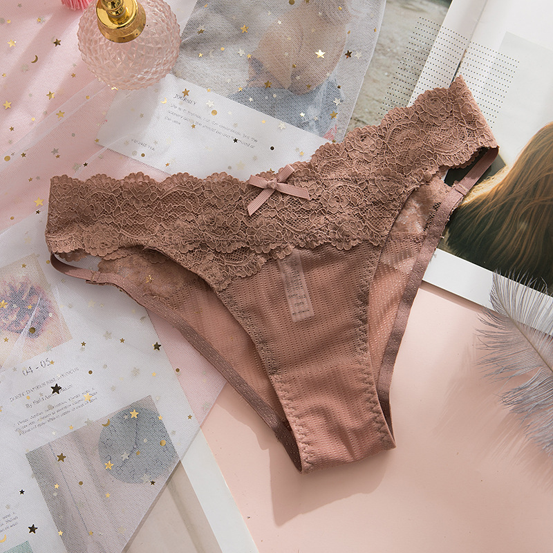 Set 3 quần lót lọt khe ren mềm mại sexy cho nữ QLN62