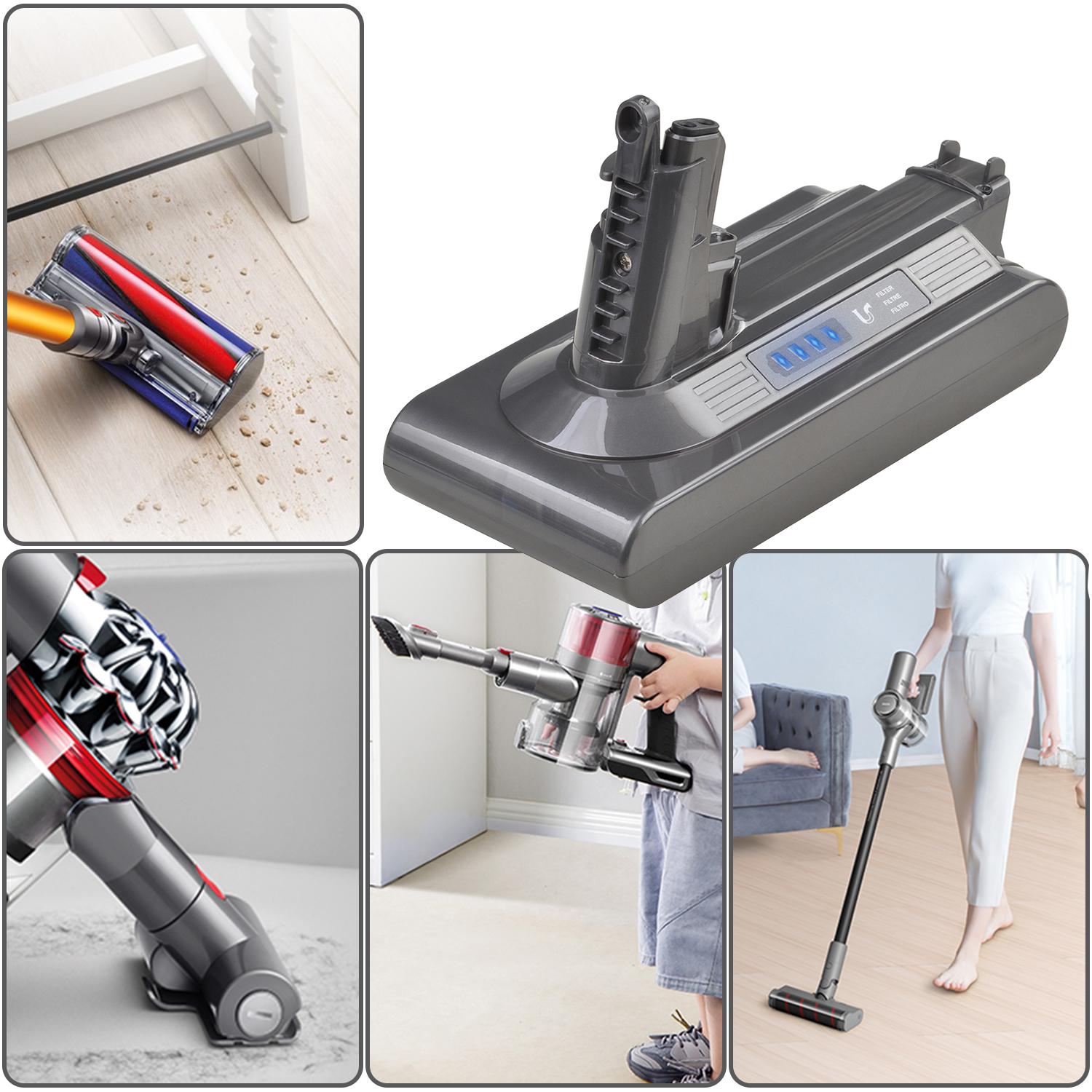 Batmax V10 SV12 Pin thay thế 4000mAh cho Dyson V10 Pin SV12 Absolute V10 Fluffy cyclone V10 Máy hút bụi Màu sắc: V10 V11 Sạc