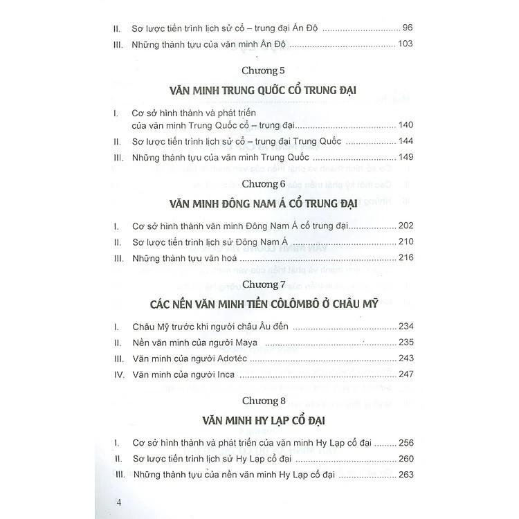 Sách - Lịch Sử Văn Minh Thế Giới (Tái bản) - KHỔ TO - NXB Giáo Dục - HV