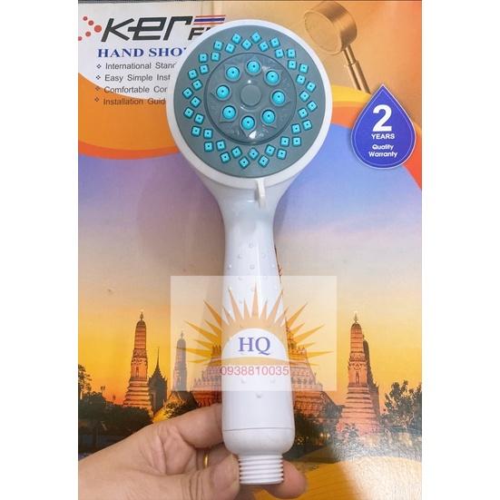 Bộ vòi sen nhựa chỉnh phun 3 chế độ - sen mặt xám