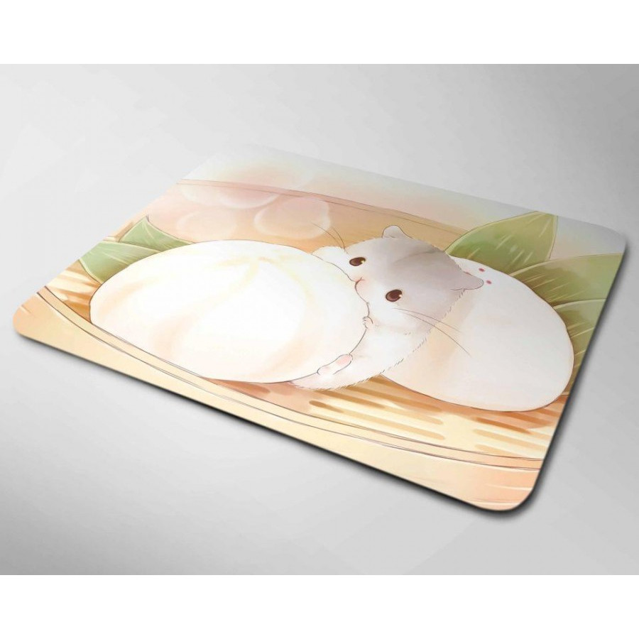 Miếng lót chuột mẫu Chuột Bánh Bao (20x24cm)