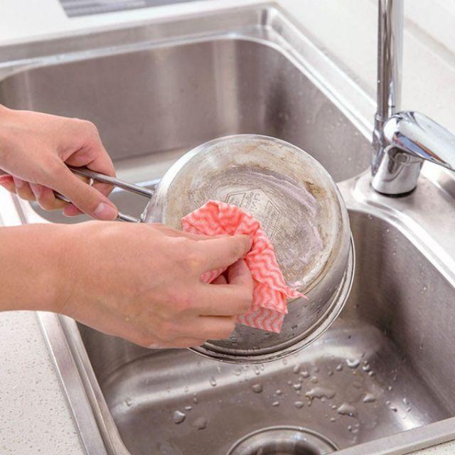 Cuộn giấy lau đa năng tái sử dụng
