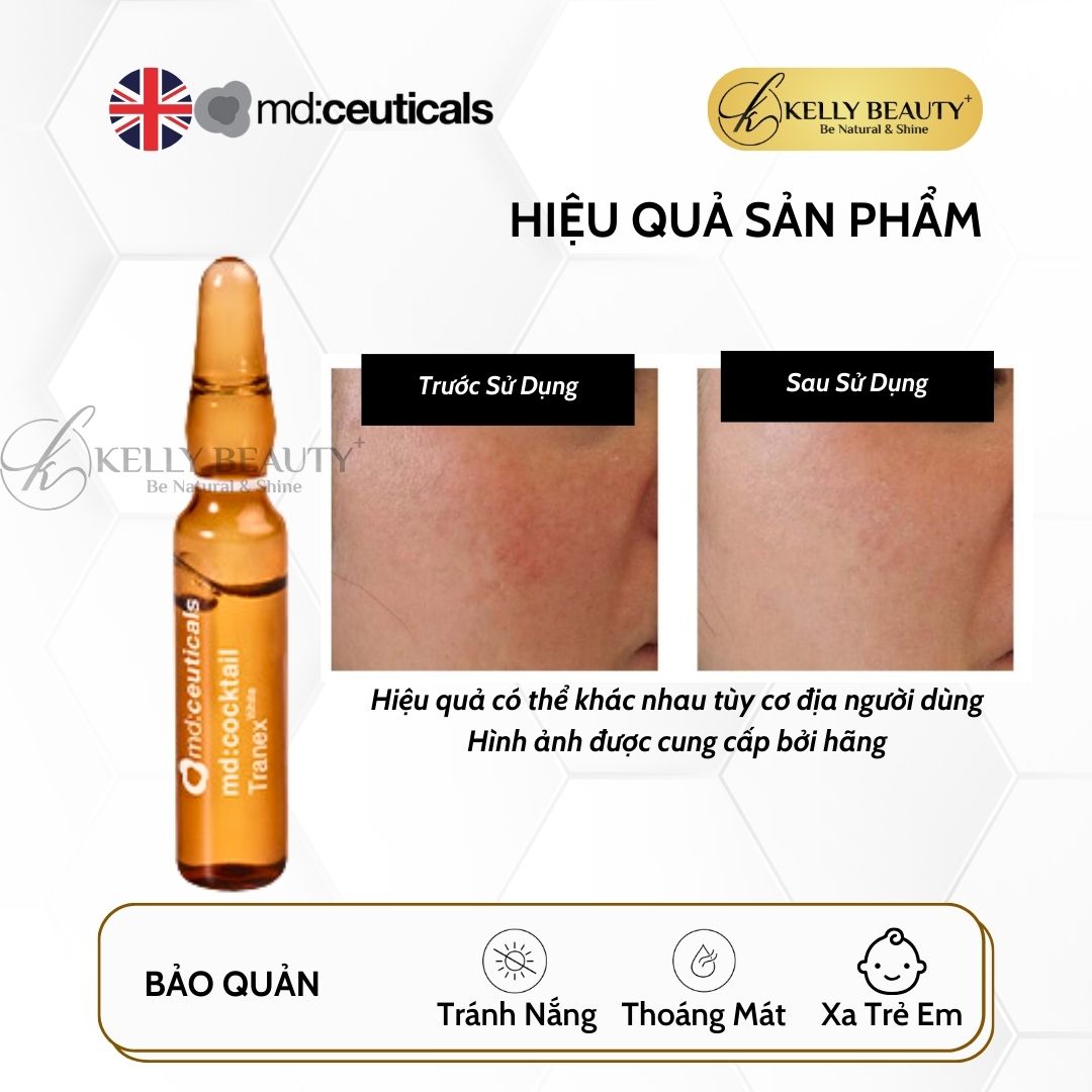 Tinh Chất Trắng Sáng Da MD:Cocktail Tranex White - MD:Ceuticals | Kelly Beauty