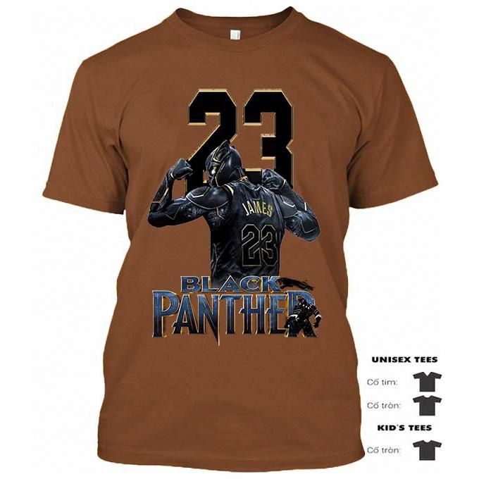 ÁO THUN BÁO ĐEN BLACK PANTHER 23 SIÊU CHẤT | MARVEL AVENGERS TSHIRT