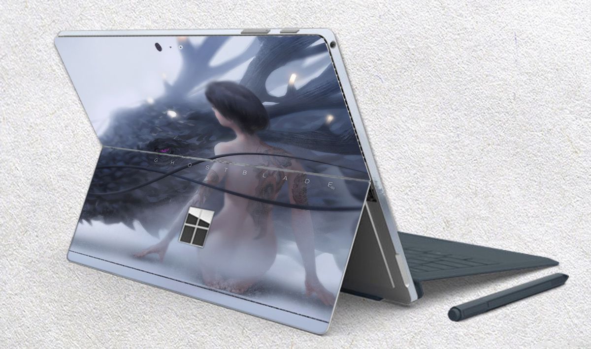 Skin dán hình Fantasy x06 cho Surface Go, Pro 2, Pro 3, Pro 4, Pro 5, Pro 6, Pro 7, Pro X