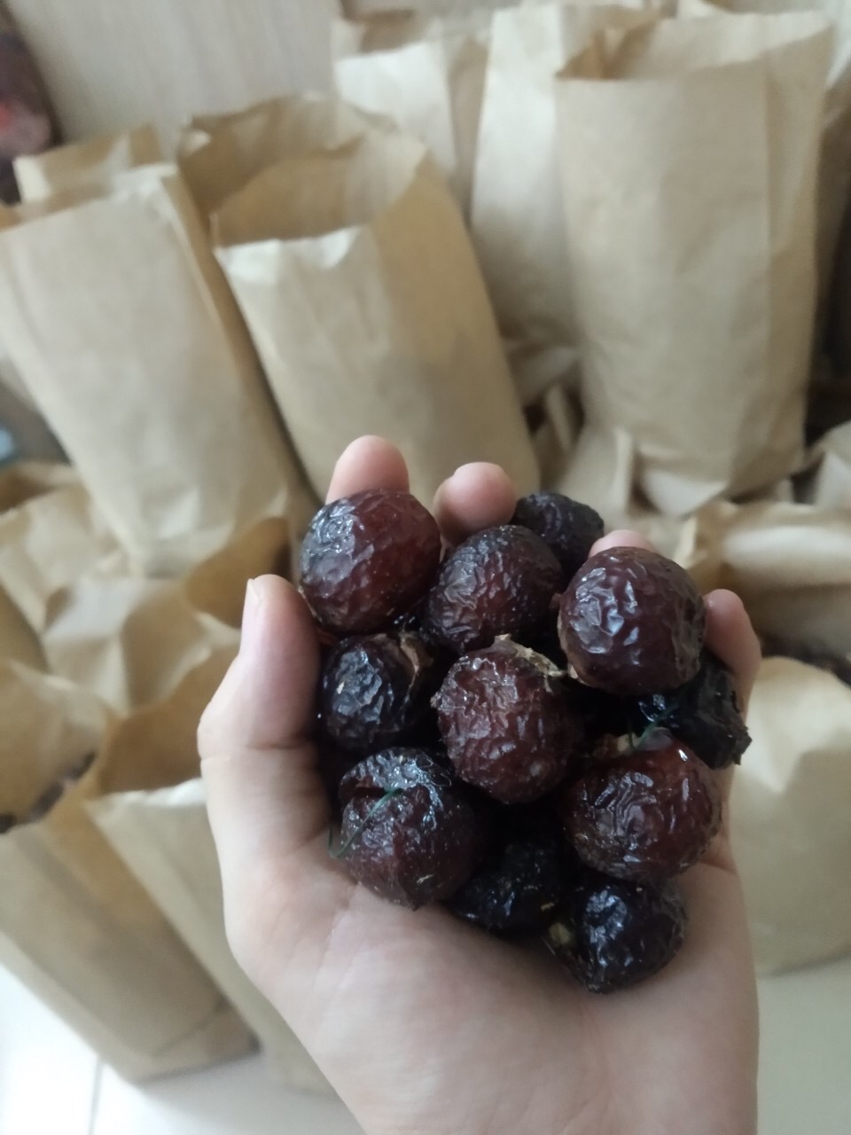 Quả bồ hòn chưa tách hạt  2 Kg