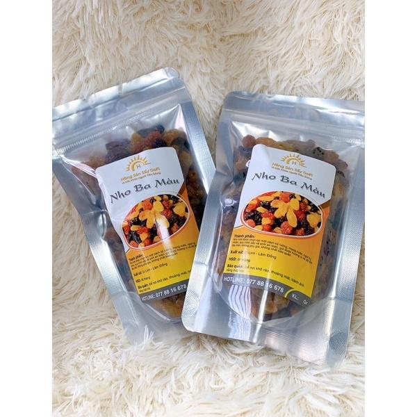 Nho khô mix 3 màu 250Gram
