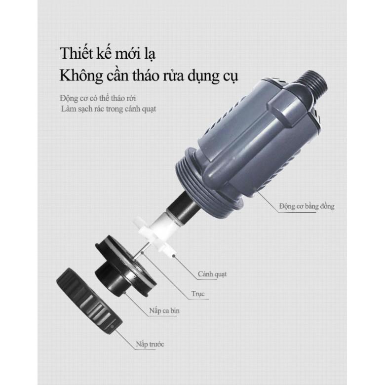 Máy thay nước bể cá, lọc cát sạc Ultra wash RELAXED EFFORT