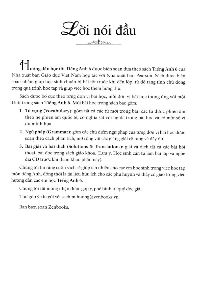 Hướng Dẫn Học Tốt Tiếng Anh Lớp 6 _ZEN