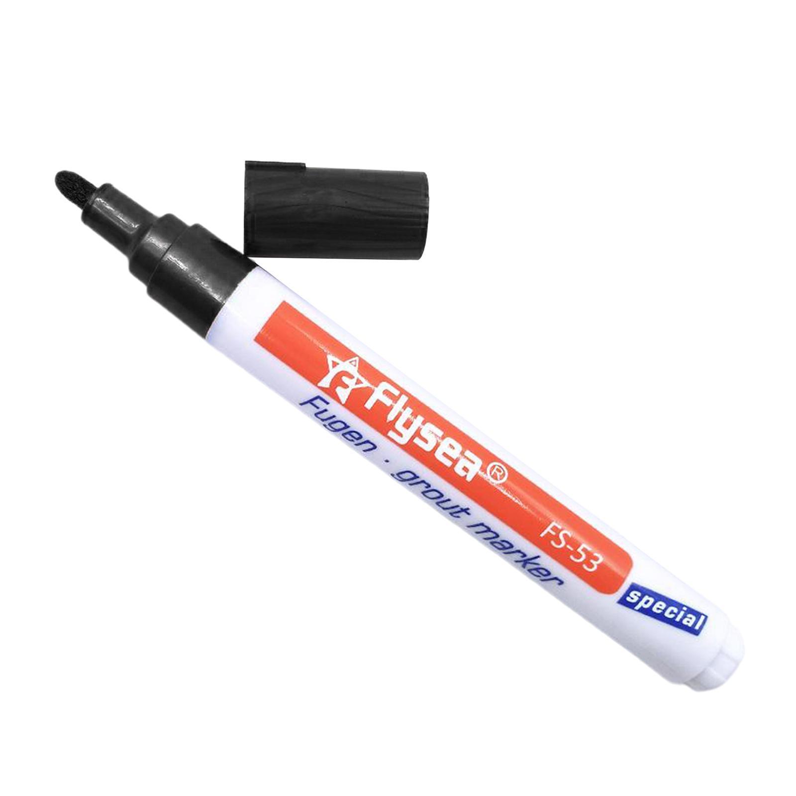 Waterproof Tile  Grout Repair Marker for Kitchen Bathroom Black