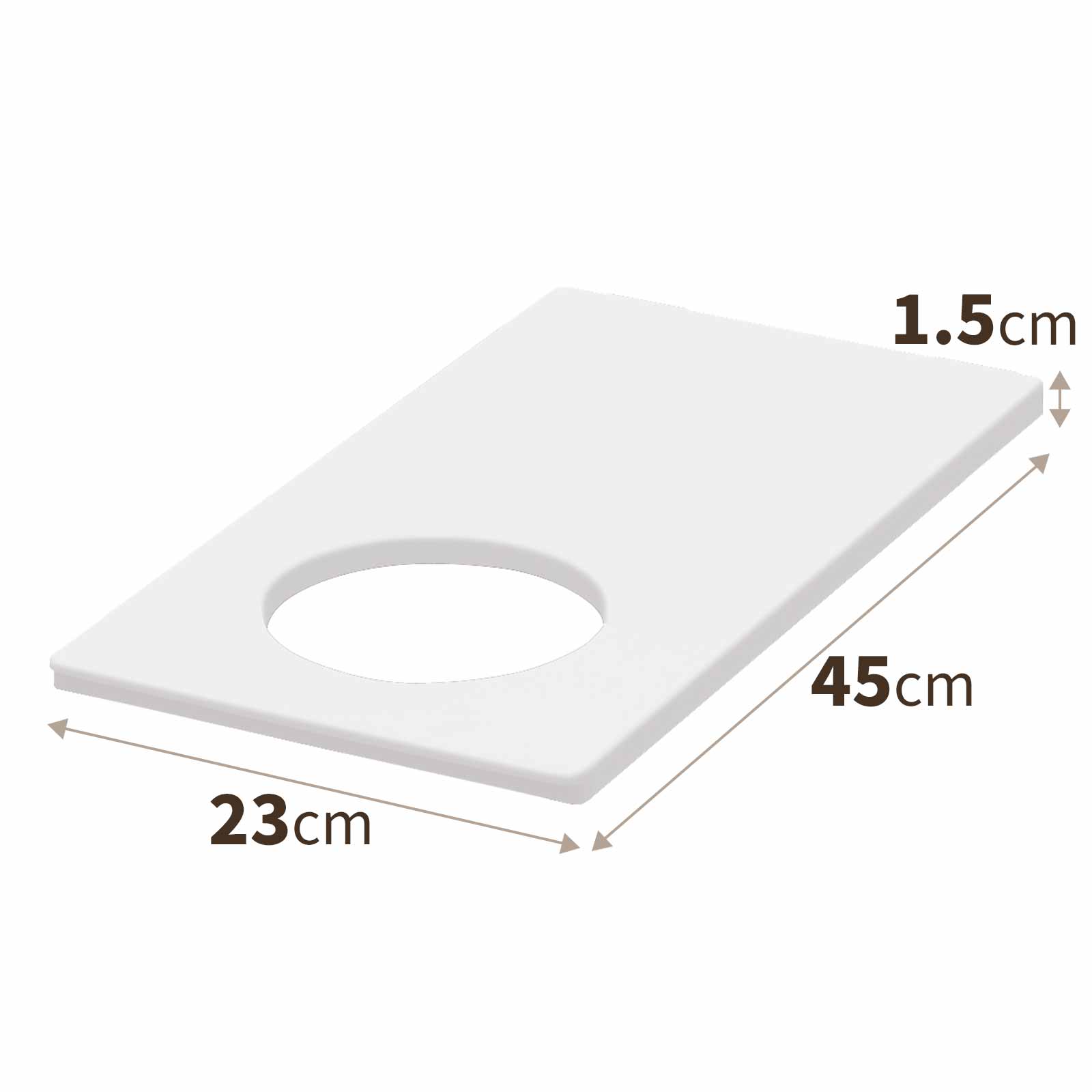 TENMA Thùng Rác WhiteRash 45L JAPAN QUALITY, Có Nắp Hoặc Không Nắp, Nhựa Polypropelyn, Chống Bám Bụi