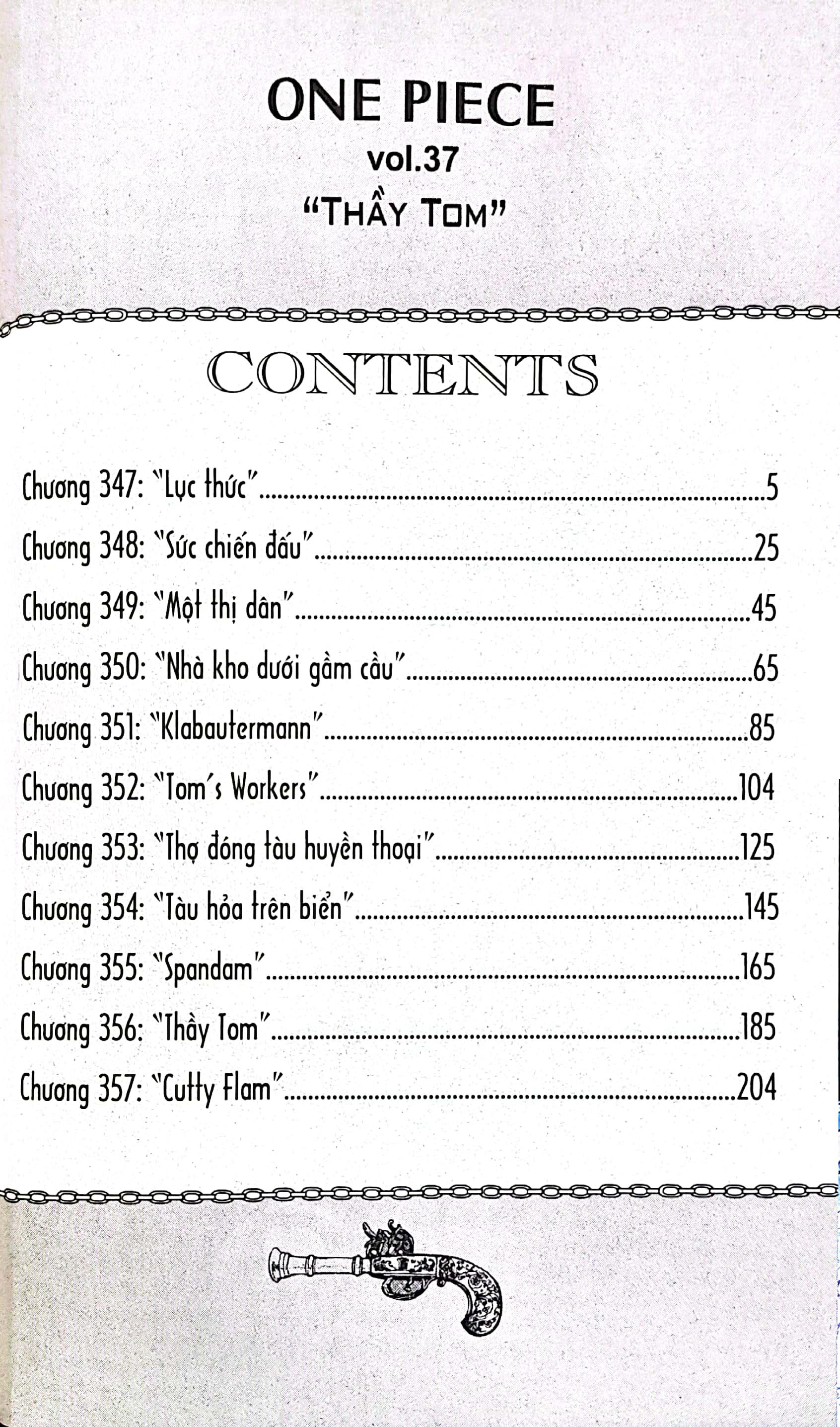 One Piece Tập 37: Thầy Tom (Tái Bản 2022)