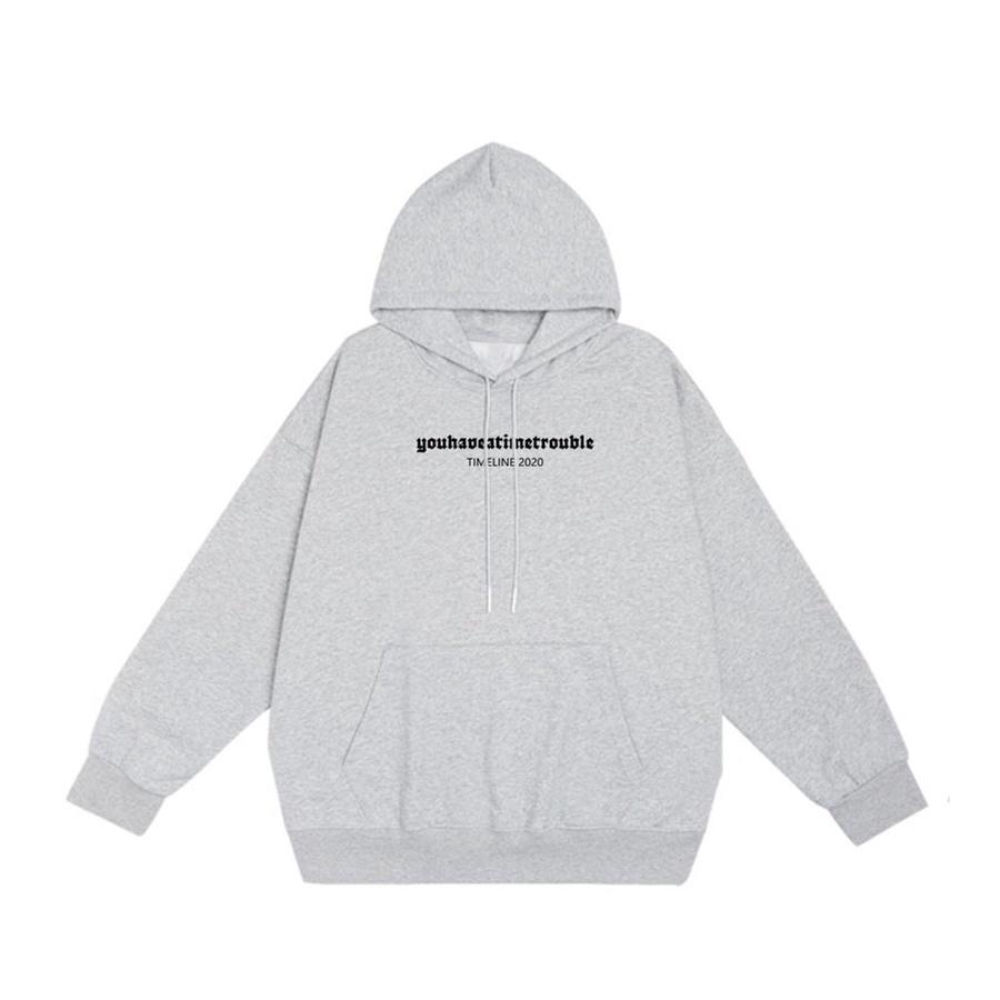 Áo mũ Hoodie Unisex MonsterX Cờ Vua form rộng 5 màu nỉ bông cặp đôi nam nữ Oversize Ulzzang thu đông