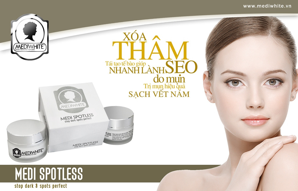 Kem trị thâm mụn Medi Spotless