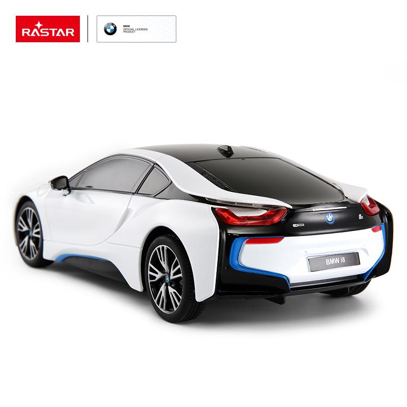 Đồ Chơi RASTAR Xe Điều Khiển Tỷ Lệ 1:18 Bmw I8 Màu Trắng R59200N/WHI