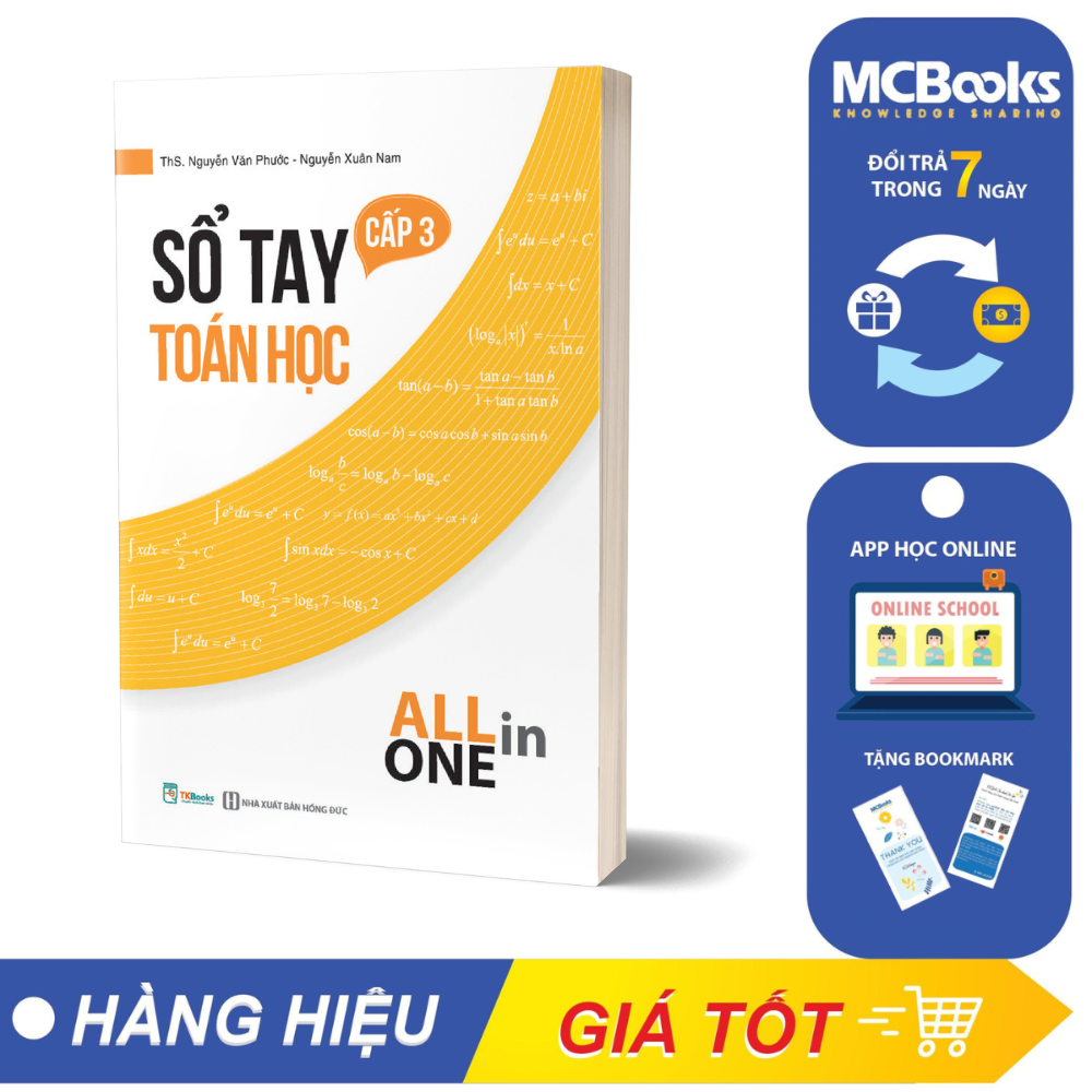 Combo Sổ tay kiến thức All in one khối A00