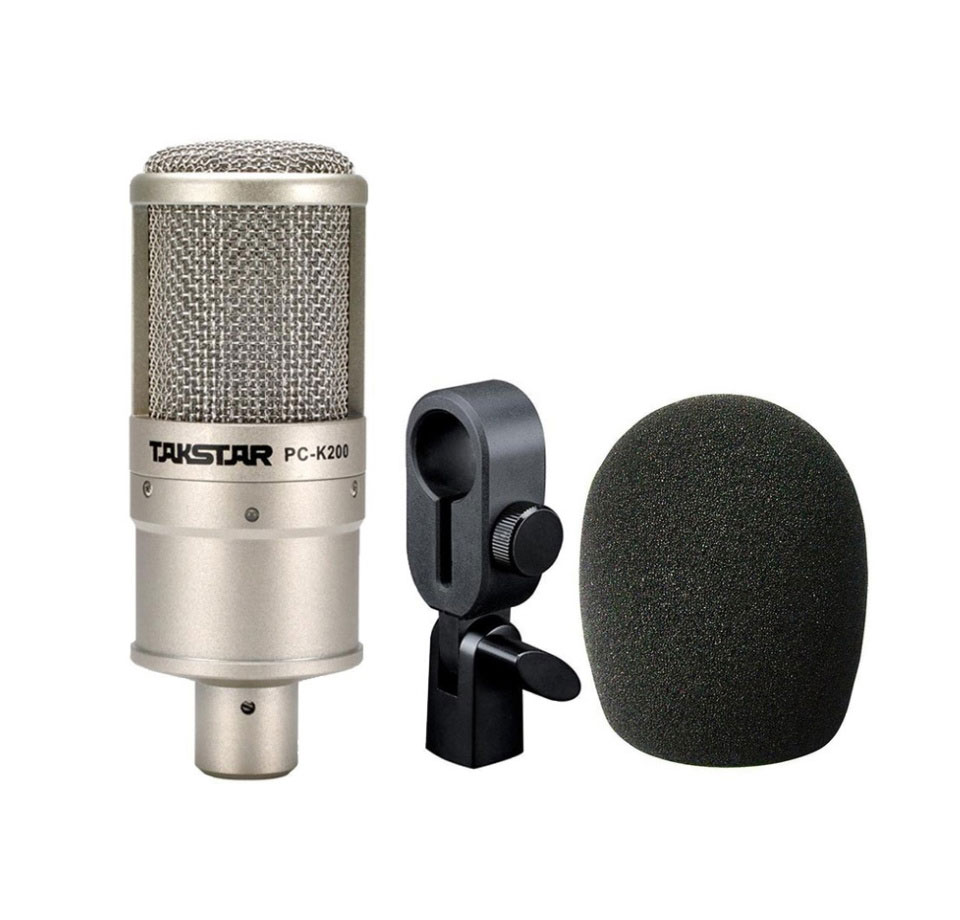 Micro thu âm TAKSTAR PC-K200 thu âm livestream chuyên nghiệp - hàng chính hãng
