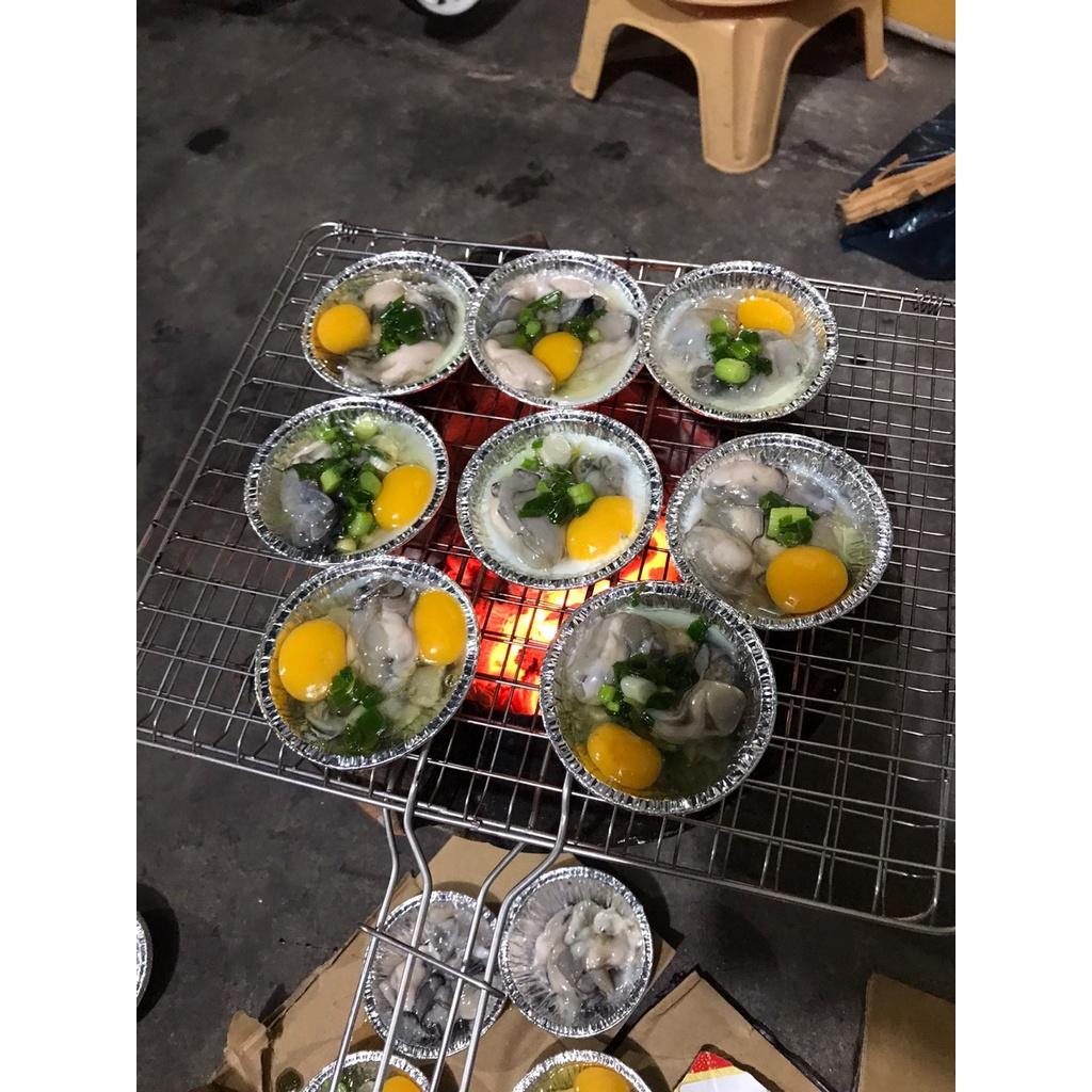 250 Chén Bạc Đựng Bánh Tart - Nướng Hàu - Đựng Nước Chấm