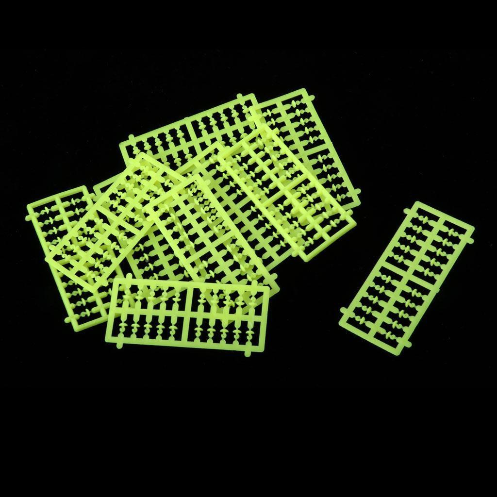10 Frames/100pcs Carp Fishing Boilie Stops Dumb Bells Hair Rig Stops Tackle