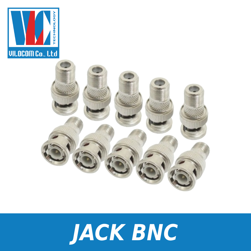 Jack nối BNC sử dụng phù hợp các loại cáp đồng trục tín hiệu Camera - GIÁ 1 CÁI