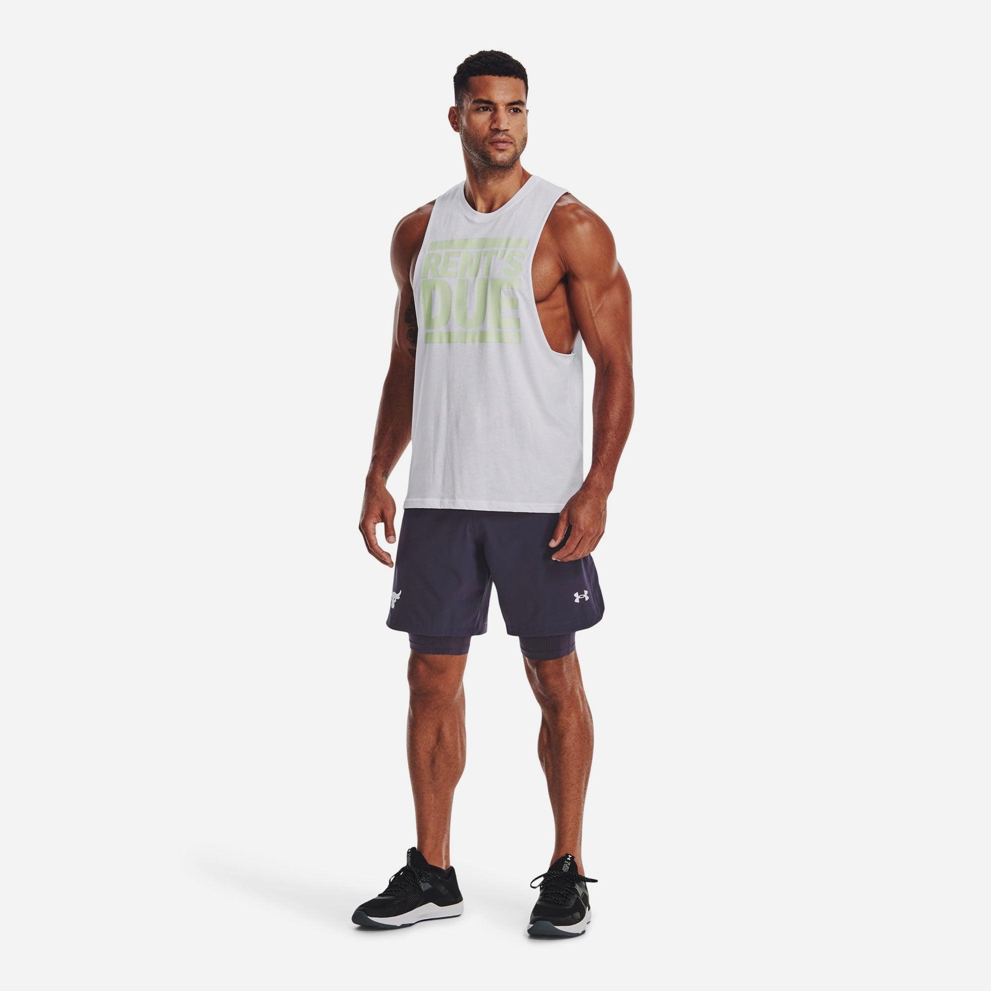 Quần ngắn thể thao nam Under Armour Pjt Rk Armourprint - 1378582-558