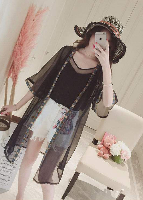 Áo cardigan nữ mỏng nhẹ duyên dáng A25