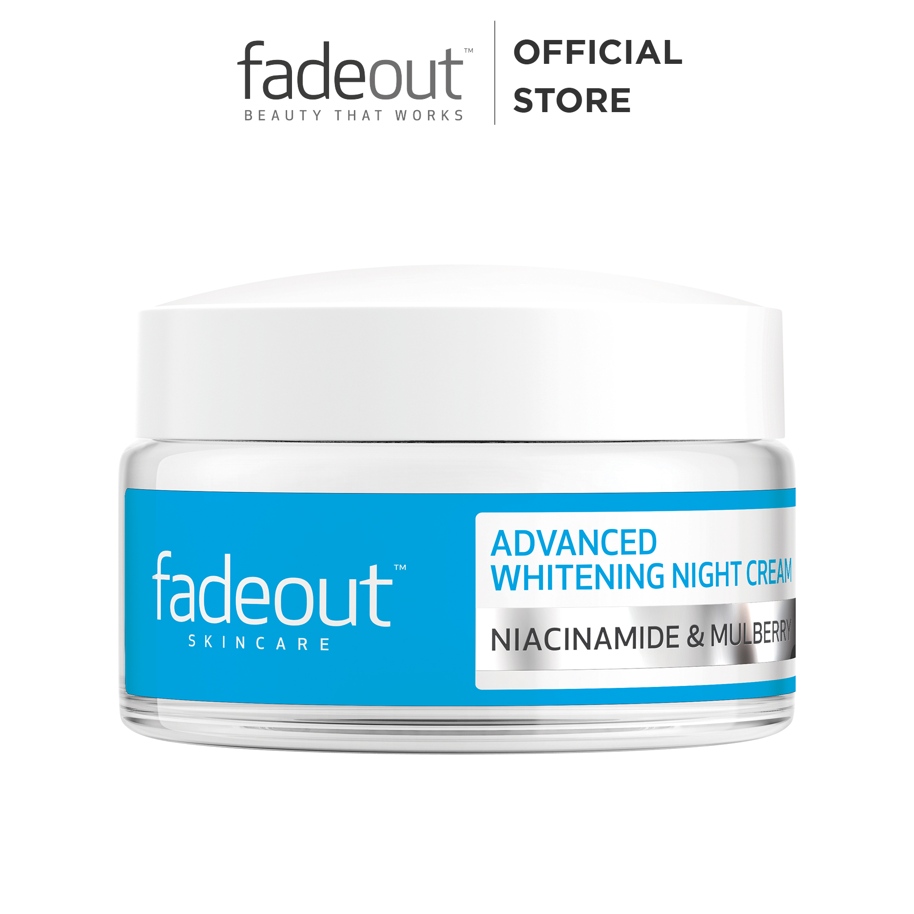 KEM DƯỠNG TRẮNG DA BAN ĐÊM· - FADEOUT ADVANCED WHITENING NIGHT CREAM 50ML