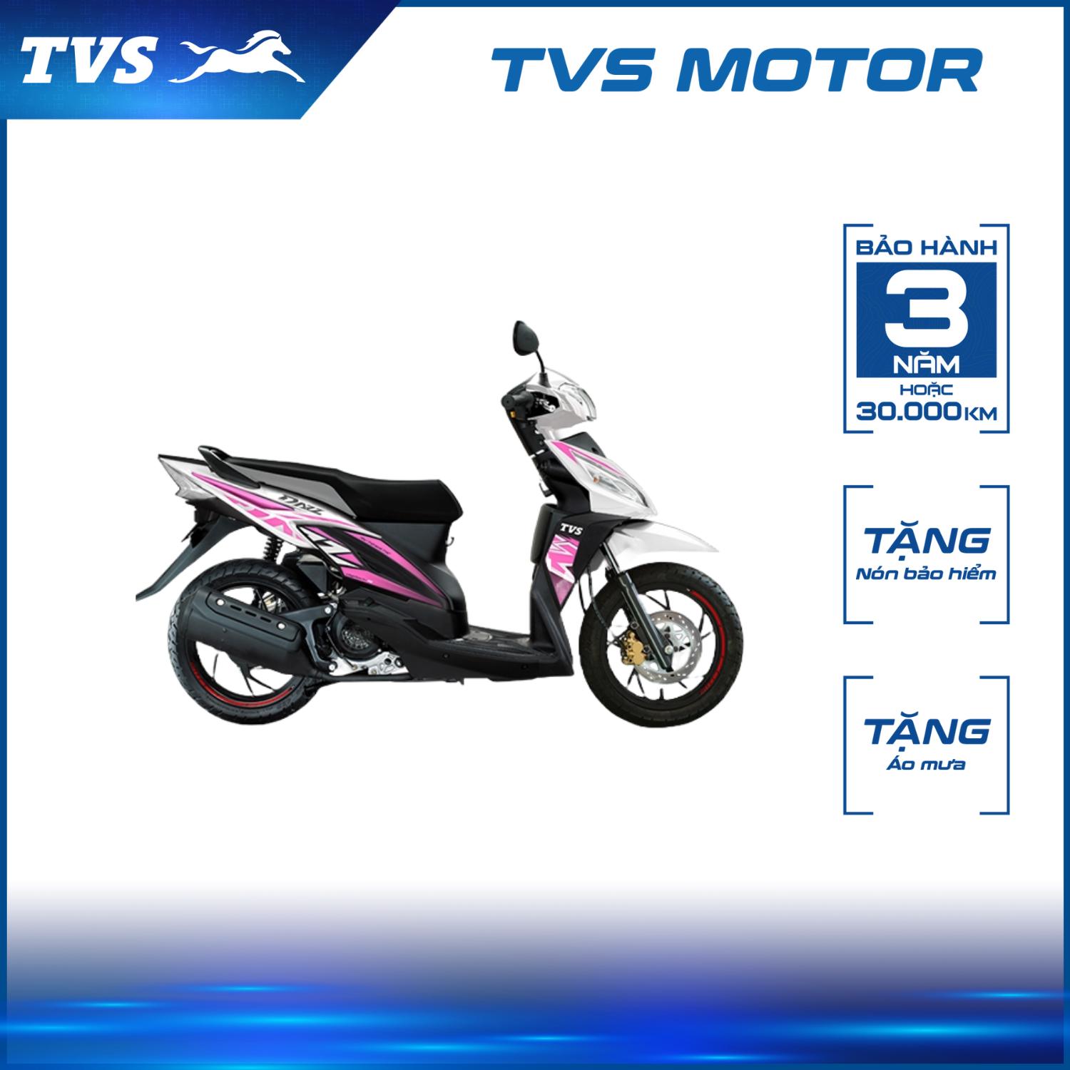 Xe Tay Ga Nhỏ Gọn, Thiết Kế Thể Thao TVS Dazz 110