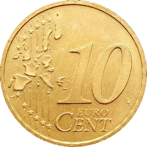 Xu thế giới 10 cent Euro sưu tầm