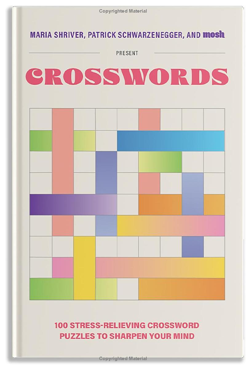 Sách ngoại văn: 100 Stress - Relieving Crossword Puzzles To Sharpen Your Mind