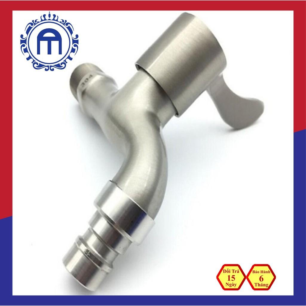 Vòi máy giặt, vòi xả nước,vòi hồ inox SUS 304 giá rẻ