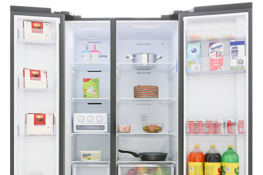 Tủ lạnh Samsung Side by Side 680L RS62R5001B4SV - Hàng chính hãng