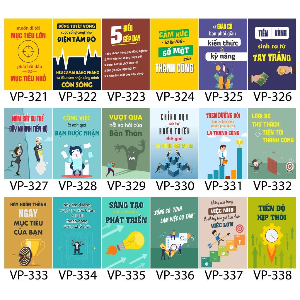 Tranh nghệ thuật tạo động lực, tranh slogan treo tường trang trí phòng làm việc