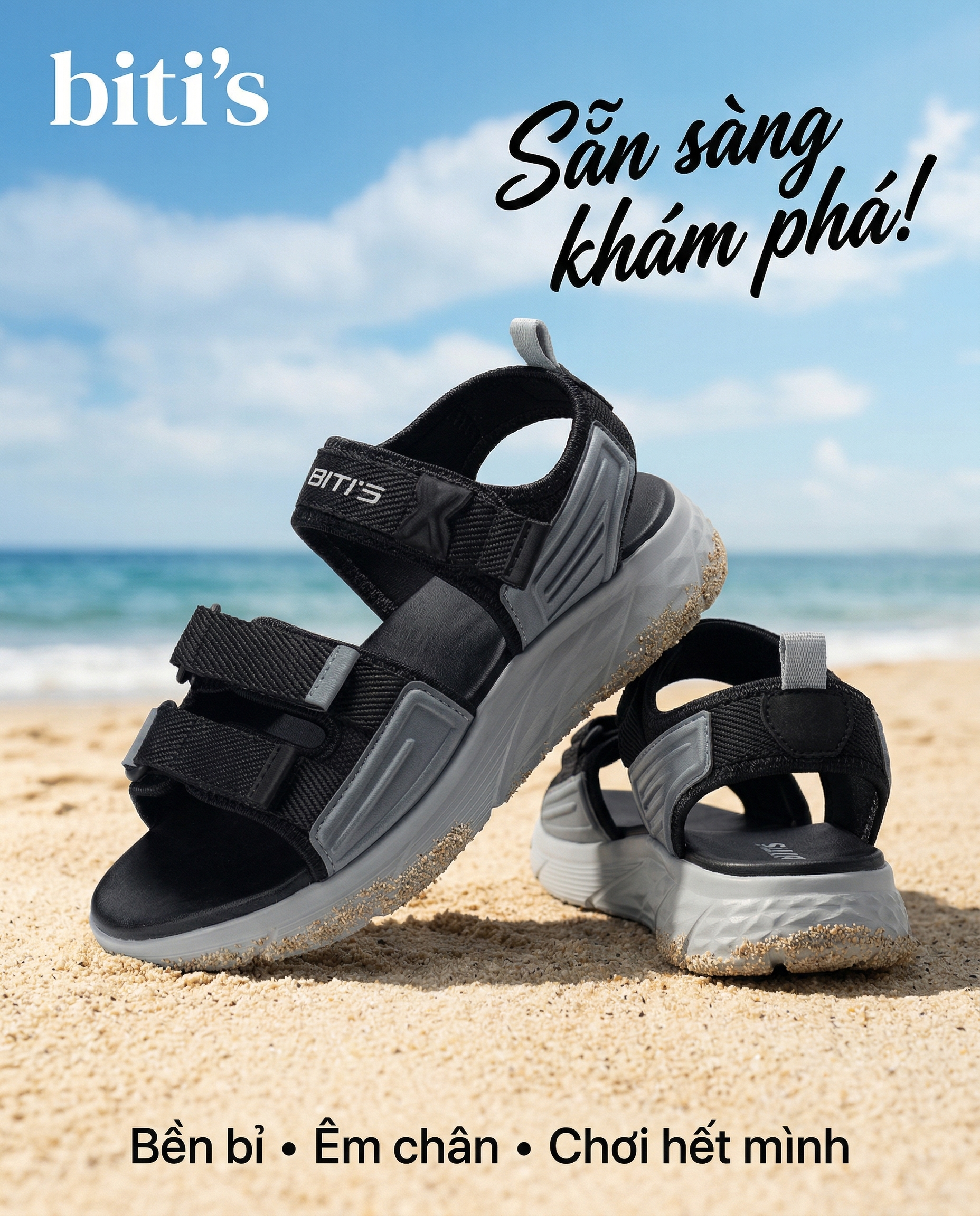 Sandal Biti's bé trai (30-38)