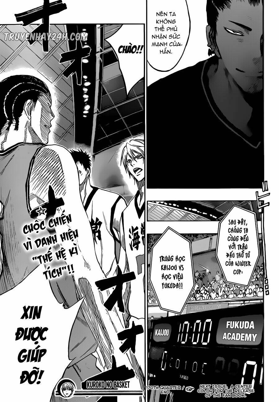 vua bóng rổ kuroko chapter 170 20