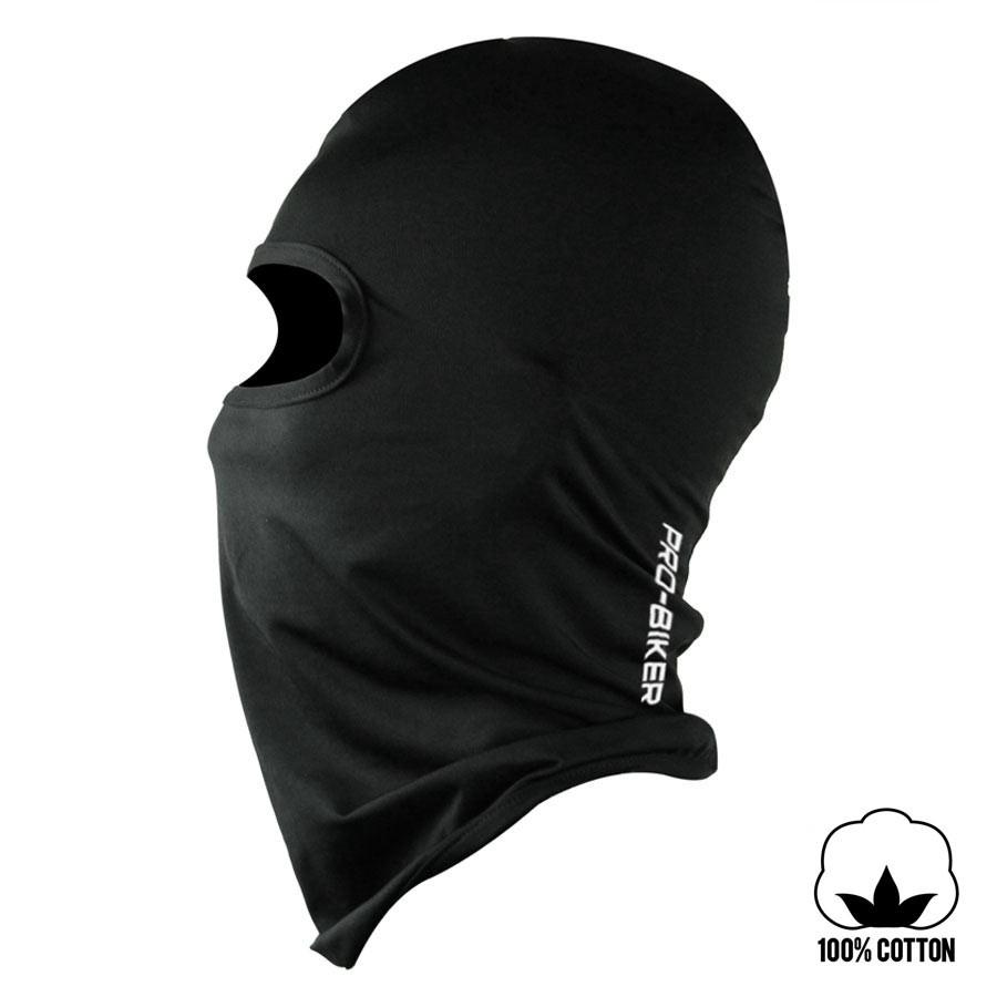 Khăn trùm che mặt Ninja chống nắng đi phượt cotton đội nón 3/4 fullface