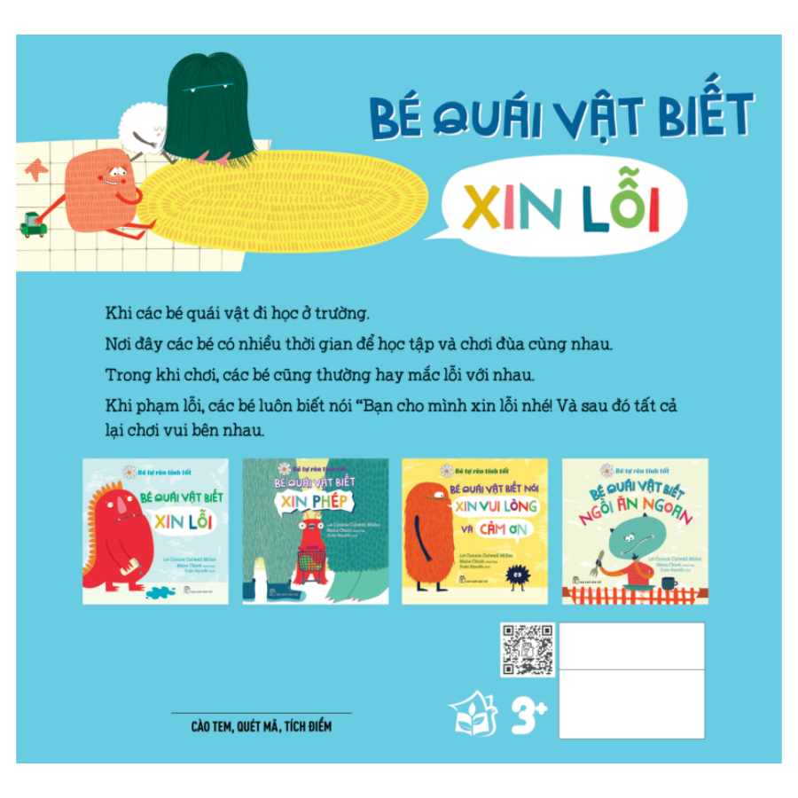 Bé Tự Rèn Tính Tốt: Bé Quái Vật Biết Xin Lỗi