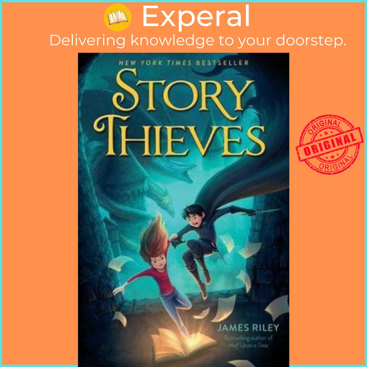 Sách - Story Thieves by James Riley