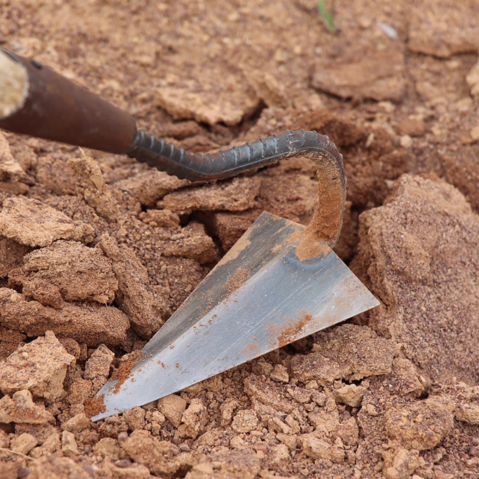 Garden Swoe Hoe Forging Process for Backyard Agriculture Soil Loosening