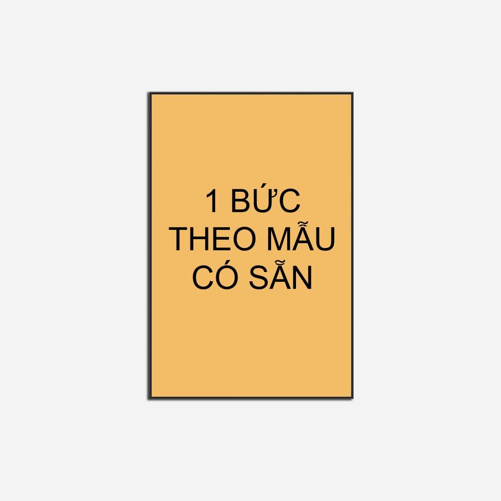 Tranh treo tường canvas 3 bức phong cách hiện đại Bắc Âu 01, tranh hươu trang trí phòng khách, phòng ngủ, phòng ăn, spa