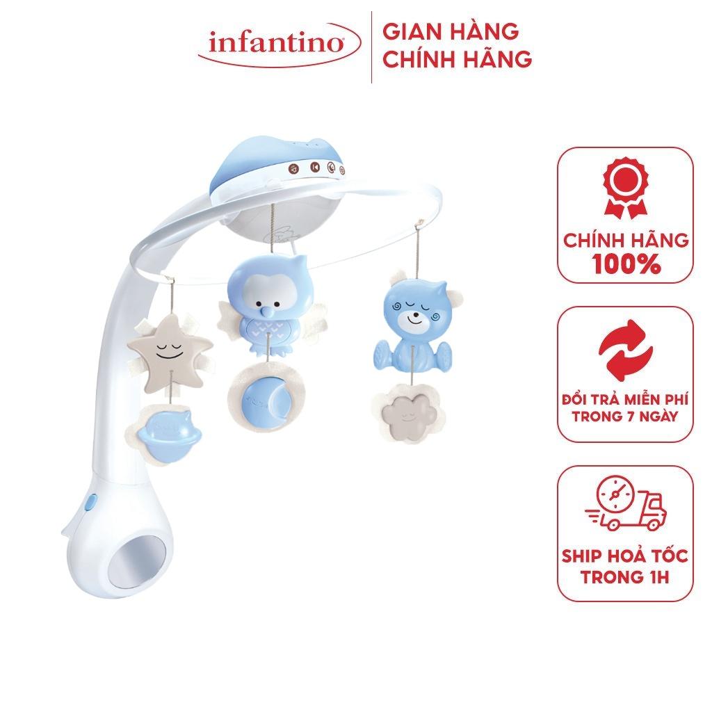 Đèn Ngủ Treo Cũi 3 Trong 1 INFANTINO - 3in1 Projector Musical Mobile