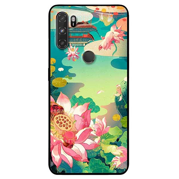 Ốp lưng dành cho Vsmart Active 3 mẫu Sen Hồng