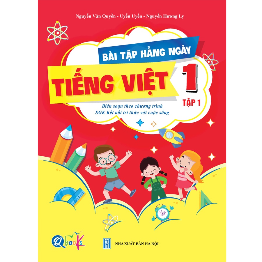 Combo Bài tập hàng ngày, Bài Tập Tuần, Đề Kiểm Tra Toán và Tiếng Việt Lớp 1 - Kỳ 1 - Kết nối (6 quyển)