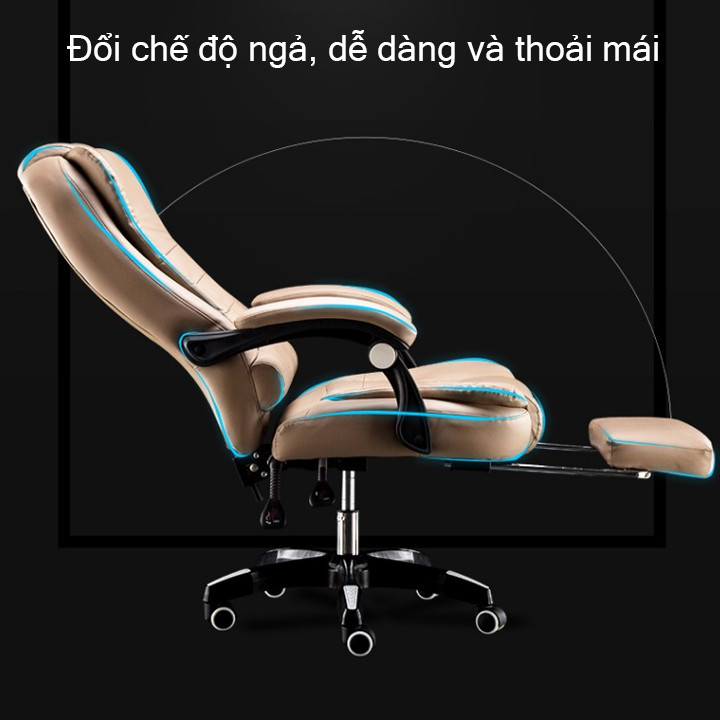 Ghế văn phòng - Ghế giám đốc - Ghế da cao cấp kèm massage - Ghế da - Ghế da - Ghế massage